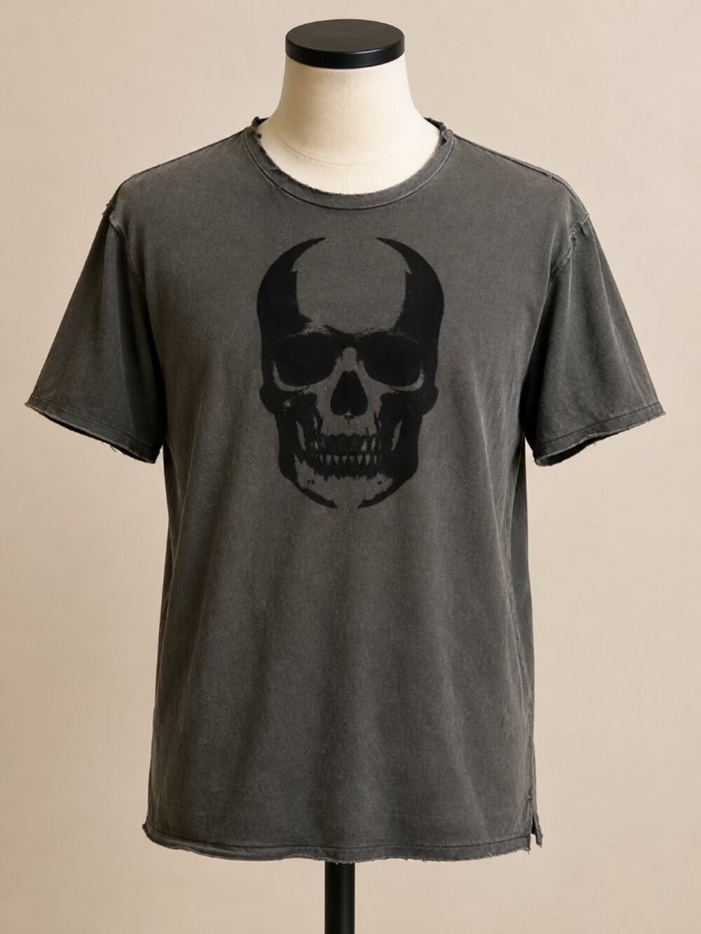 John Varvatos Skull Graphic T-Shirt